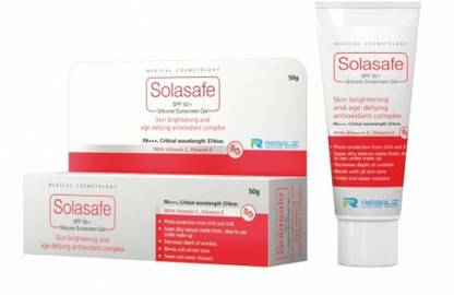solasafe Sunscreen - SPF 50 PA+++ SILICONE SUNSCREEN - SPF 50+ PA+++ (50 g)