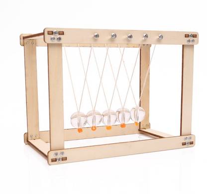 KitsGuru DIY Newton's pendulum Physical Learning Science Experiments Kit Educational Electronic Hobby Kit