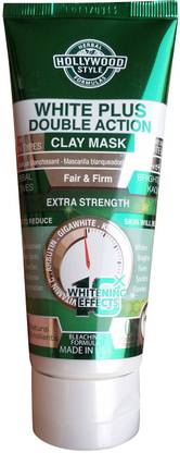 Hollywood Style White Plus Double Action Clay Mask