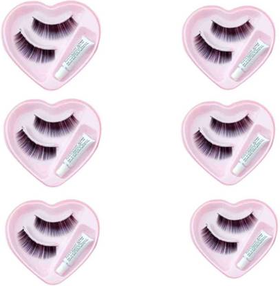 overlook Eye Lashes For Party Wear (Pack of 6)