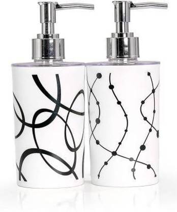 Zeom ®Liquid Soap Dispenser for Kitchen, Bathroom & Commercial Purpose 350 ml Soap Dispenser -(LSD-20, Pack Of 2) 350 ml Liquid, Lotion, Shampoo, Conditioner Dispenser
