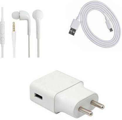 Badger Wall Charger Accessory Combo for Samsung Galaxy M01,Samsung Galaxy M01s,Samsung Galaxy M02 Original Adapter Like Wall Charger, Mobile Power Adapter, Fast Charger, Android Smartphone Charger, Battery Charger, High Speed Travel Charger With 1 Meter Micro USB Cable