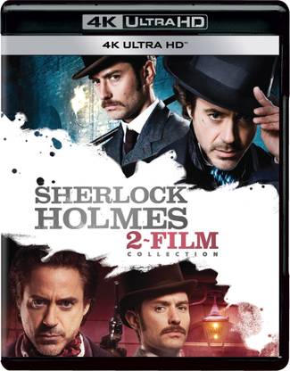 Sherlock Holmes: 2 Movies Collection - Sherlock Holmes + A Game of Shadow (4K UHD) (2-Disc)