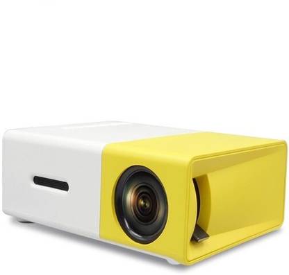 ProUNIC 400 lm LCD Corded & Cordless Portable Projector