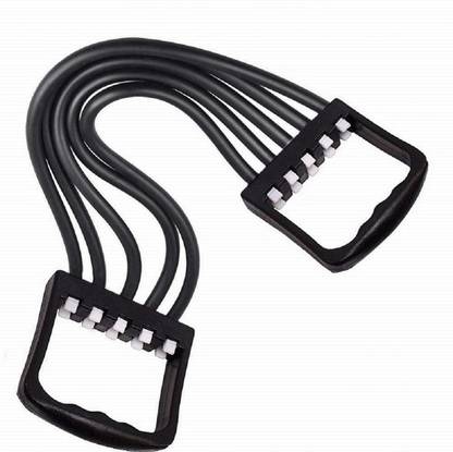 KRISHNA Body Builder Chest Expander Silicon Multicolor Resistance Tube