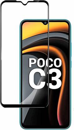 NKCASE Edge To Edge Tempered Glass for POCO C51, POCO C50, POCO C31, Mi Redmi 11 Prime, Mi A1, Redmi 10A, Redmi 9A Sport, Redmi 9 Activ, Redmi 9A, Redmi 9, Redmi 9i, Mi Redmi 9 Prime, Poco M32