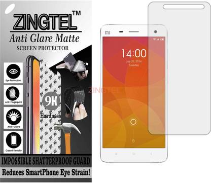 ZINGTEL Impossible Screen Guard for XIAOMI MI4 (Shatterproof Matte)