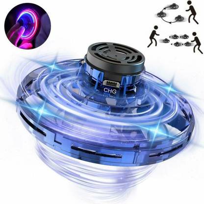FKU UFO Fingertip Upgrade Flight Gyro Flying Spinner Decompression Toy for Adult and Kids