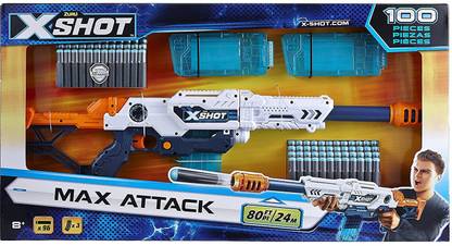 Zuru X-Shot Ne Xshot 100 Pieces Clip Value Pack Guns & Darts