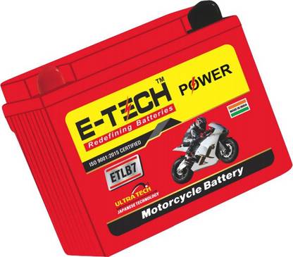 Etech ETLB7 7 Ah Battery for Bike