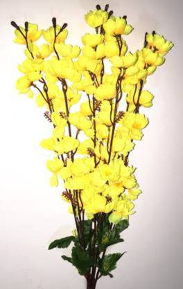 TheRamos Yellow Orchids Artificial Flower