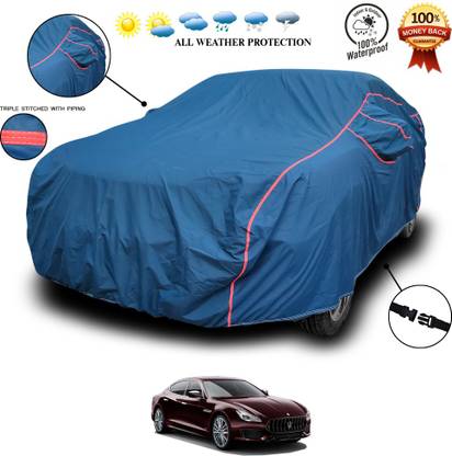 SEBONGO Car Cover For Maserati Quattroporte (With Mirror Pockets)