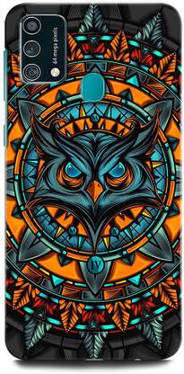 ORBIQE Back Cover for Samsung Galaxy M31 OWL, TRIPPY, WORLD, EYE, USA, ILLUMINATI, MASONICO, OWL