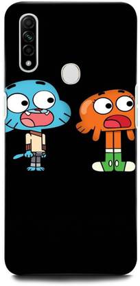 ORBIQE Back Cover for OPPO A31 CPH2015 GUMBALL, DARWIN, GUMBALL AND DARWIN, LOVE