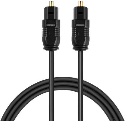 Tobo Fiber Optical Cable 3 m Toslink Digital Optical Audio S/PDIF Cable Support Dolby Digital DTS PCM 3-Meter
