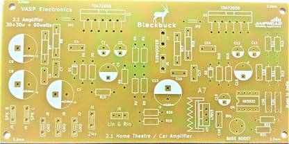 VASP Electronics 2.1 Home Theater Car Amplifier PCB Electronic Components Electronic Hobby Kit