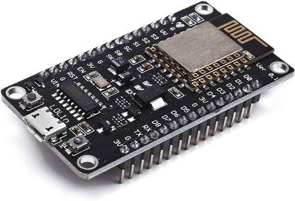 Robotly ESP8266 NodeMCU CH340 Lolin ESP-12E Internet WiFi Development Board Open Source Serial Wireless Module Internet for Arduino IDE Micropython Micro Controller Board Electronic Hobby Kit