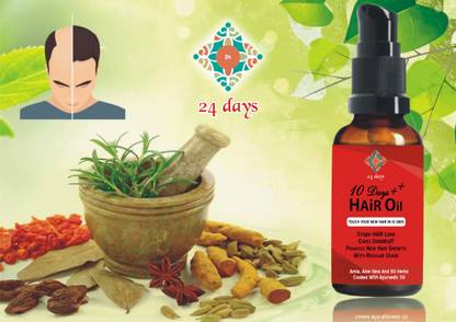 24 DAYS 100 ml new hair oill 2 4 days. Hair Oil