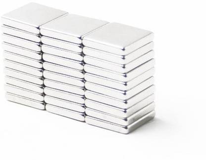 ART IFACT 30 Pieces of 10mm x 10mm x 2mm Neodymium Magnets - N52 Square Magnets Fridge Magnet, Multipurpose Office Magnets, Magnetic Paper Holder Pack of 30
