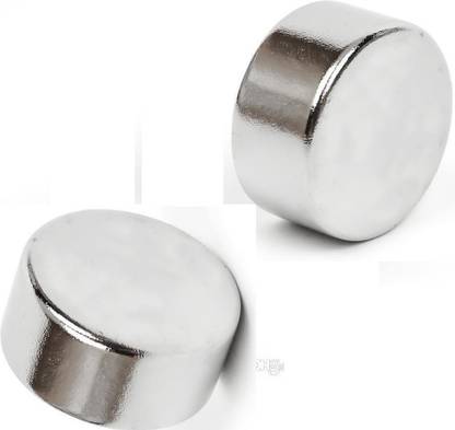 ART IFACT 2 Pieces of 20mm x 10mm Neodymium Magnets - N52 Disc / Cylindrical magnets - Rare Earth NdfeB Fridge Magnet, Multipurpose Office Magnets, Magnetic Paper Holder Pack of 2
