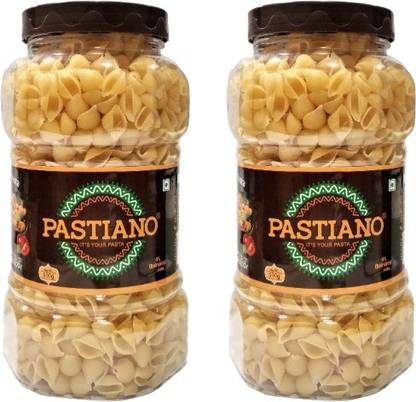 PASTIANO Shells Pasta Jar 500gm X2 Shell Pasta