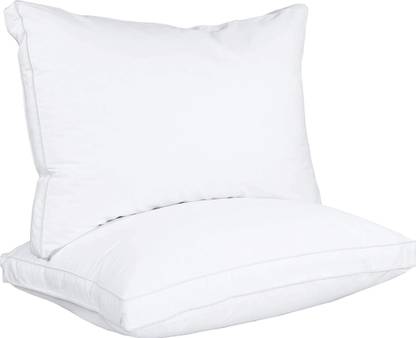 Changers Microfibre Solid Sleeping Pillow Pack of 2