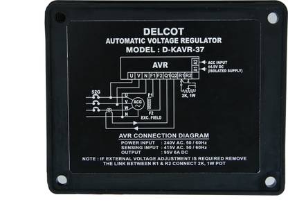 Delcot Delcot KAVR-37 Alternator Voltage Regulator Replacement For Kirloskar Generator Spare Parts Pulse Generator