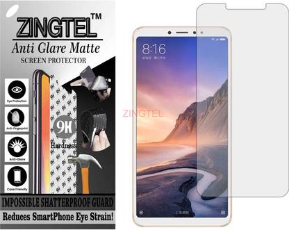 ZINGTEL Impossible Screen Guard for XIAOMI MI MAX 3 (Shatterproof Matte)