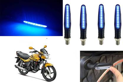 SHOP4U Front, Rear LED Indicator Light for Hero Passion X Pro