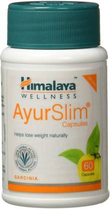 हिमालय Wellness AyurSlim Capsules |Weight Management| (Pack of 1, 1*60CAP)