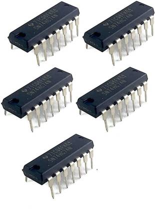 Ihc 7474 DM74LS74AN / DM74LS74A / 74LS74 Dual Positive-Edge-Triggered D Flip-Flops with Preset, Clear and Complementary Outputs (PACK OF 10) Electronic Components Electronic Hobby Kit