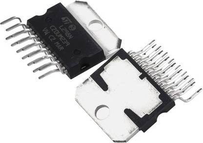 TechInfo L298N DC Motor Driver IC (PACK OF 1) Electronic Components Electronic Hobby Kit