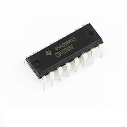 Ihc 4026 / CD4026BE Logic IC Decade Counter/Divider,DIP-16 (PACK OF 10) by Indian Hobby Center Electronic Components Electronic Hobby Kit
