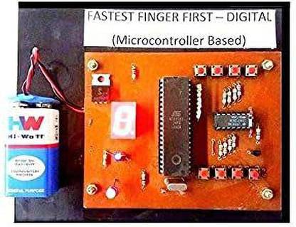 MELODY's Microcontroller 8051/8951 Based Fastest Finger First Electronic Components Electronic Hobby Kit