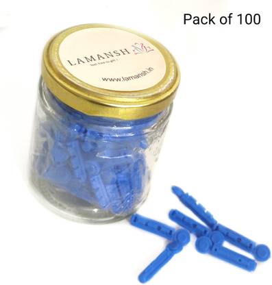 LAMANSH Blood Sugar Testing Pin Glucometer Lancets