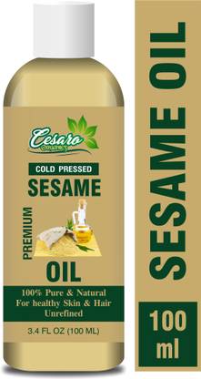 Cesaro Organics Organic Sesame Oil (Pure Hair Oil