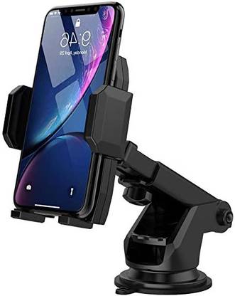 BAGATELLE New Arrival Car Mobile Holder for Dashboard, Windshield with Quick One Touch Technology Universal All Car Mobile Holder