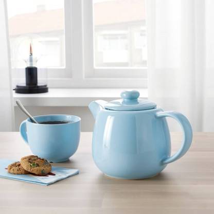 IKEA Mug, Blue, 46 cl (16 oz) ( 304.637.82 ) Ceramic Coffee Mug