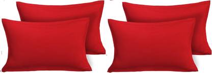 GKM Microfibre Sleeping Pillow Pack of 4 Solid