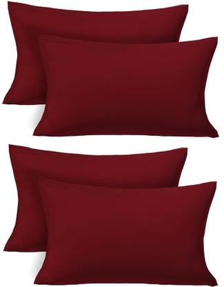 ACTOS Microfibre Sleeping Pillow Pack of 4 Solid