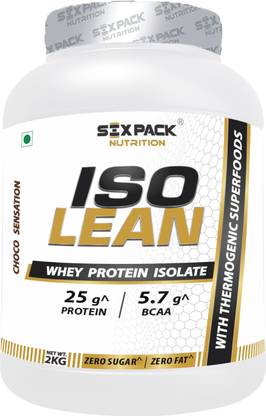 SIX PACK NUTRITION IsoLean Whey Protein Isolate Whey Protein