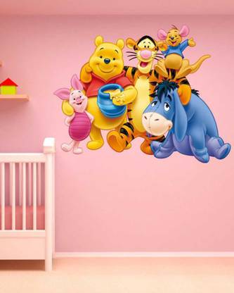 Approach Decor 60 cm Winnie the Pooh and-Piglet Wallpaper Self Adhesive Sticker