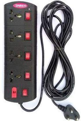 pritam global traders Extension Cord 4  Socket Extension Boards