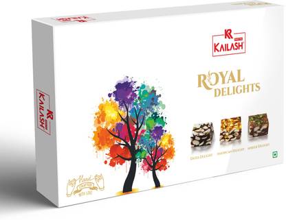 KAILASH Royal Delight - Dates Delight, American Delight, Anjeer Delight Box