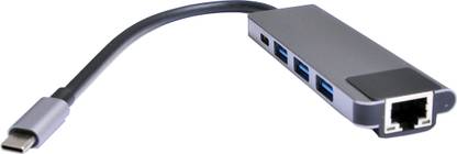 housemate Type-C to LAN+PD+USB3.0*3 USB Adapter
