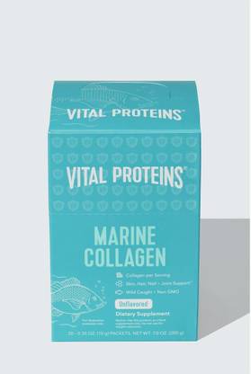 Vital Proteins Wild Caught, Marine Collagen, Unflavored, 20 Individual Packets (10 g)