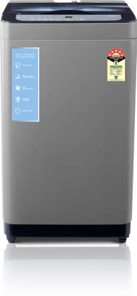 MOTOROLA 6.5 kg Garment Sterilization Fully Automatic Top Load Washing Machine with In-built Heater Grey