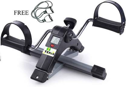 YOGA FIT Mini Pedal Exercise Cycle Fitness Bike With Digital Display Functions Ready to Use Ab Exerciser