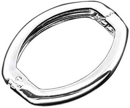 Adabele 10pcs Easy-Open Necklace Shortener Clasps 27mm Sterling Plated CF55