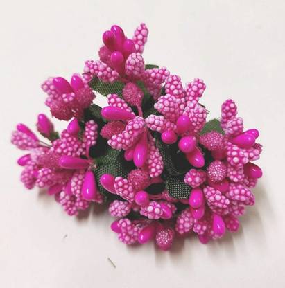 CRAFTCORNER Pink Poinsettia Artificial Flower